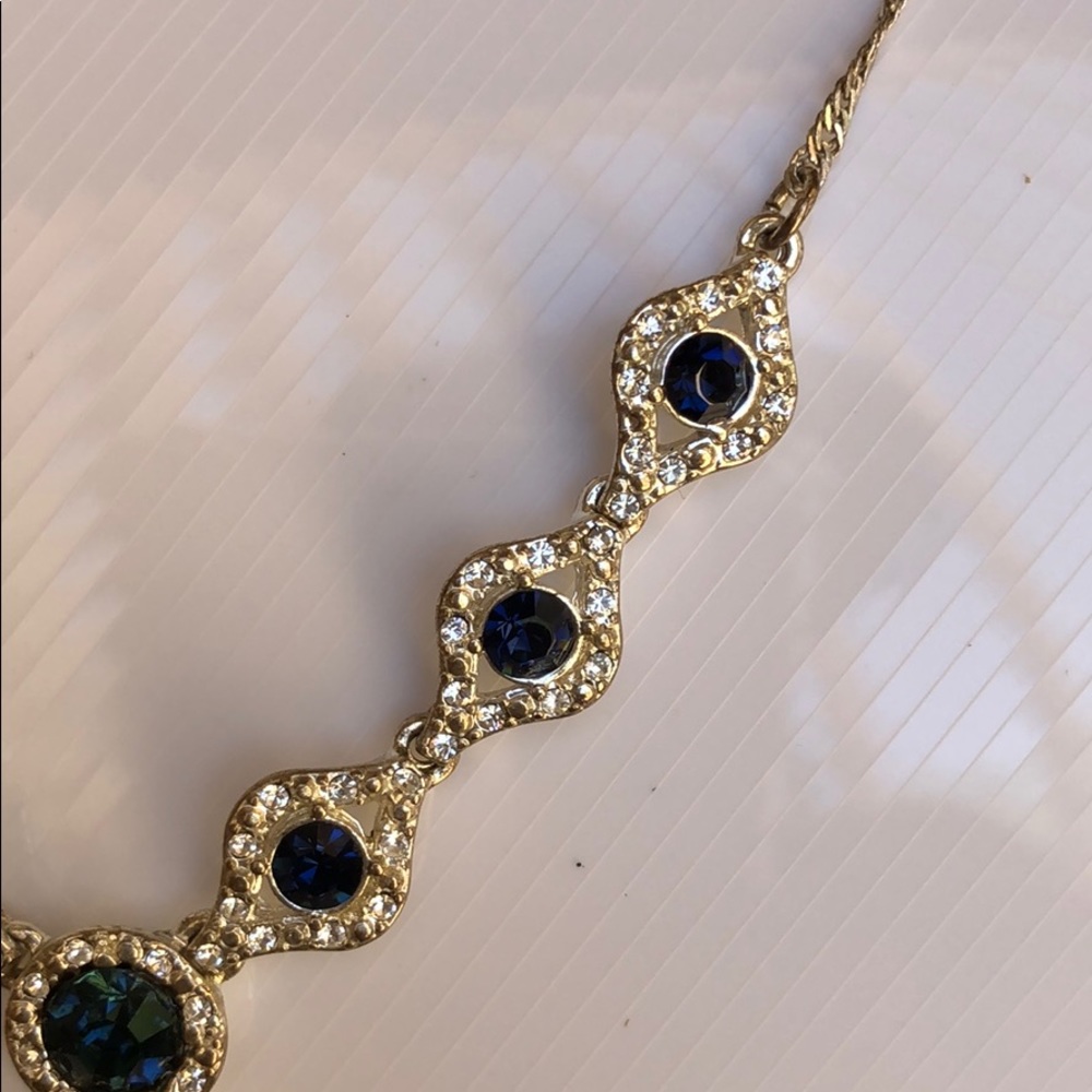 Statement Necklace With Swarovski Elements - image 7